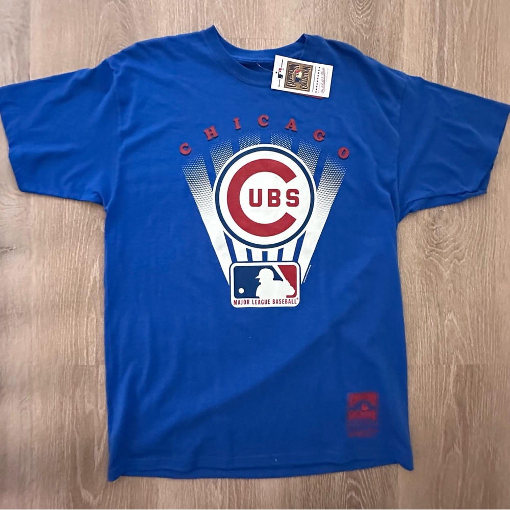 Mitchell & Ness|MLB Chicago Cubs Tshirt|SS|NWT|Sz L‎
